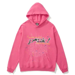Sp5der PNK Hoodie in Pink