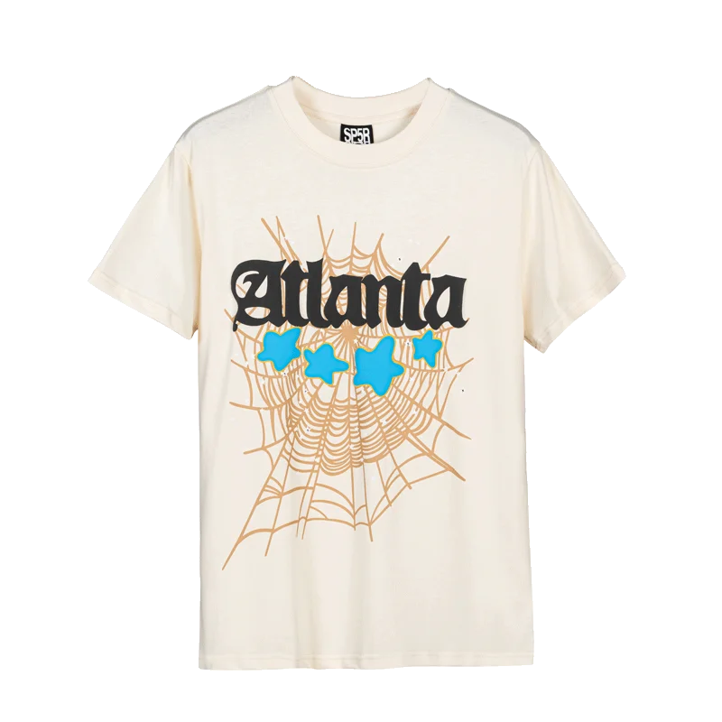 Sp5der T-Shirt Atlanta Beige
