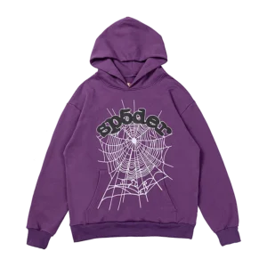 Sp5der Hoodie Web Purple