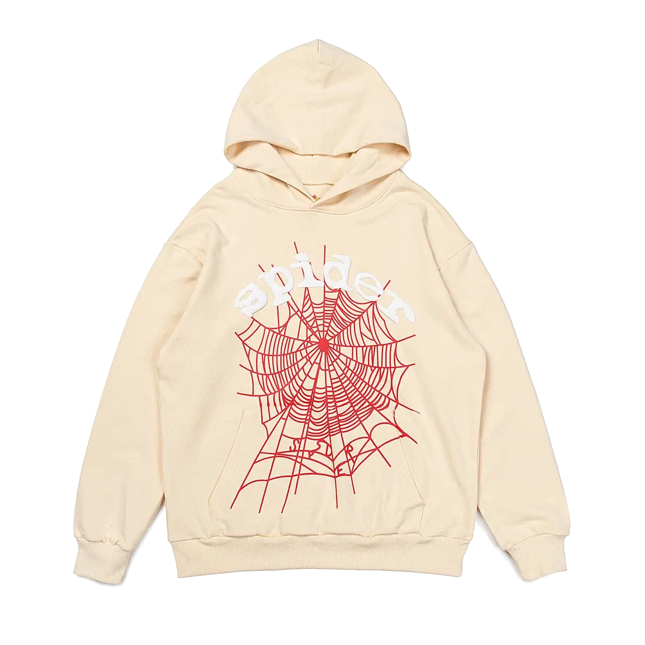 Spider Sweatsuit Web Beige hoodie