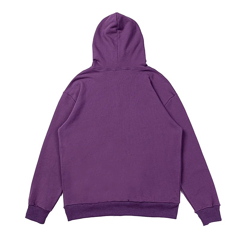 Sp5der Hoodie Web Purple back