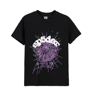 Sp5der T-Shirt Web Black