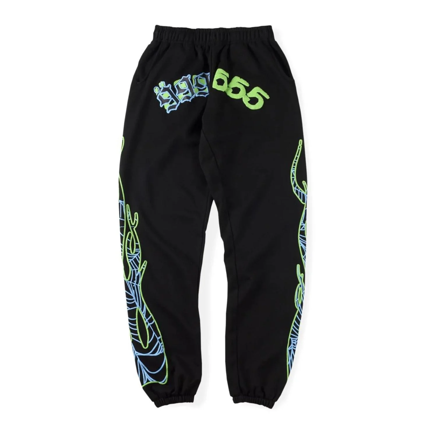 Sp5der Sweatsuit 999 Club Young Thug Black pants