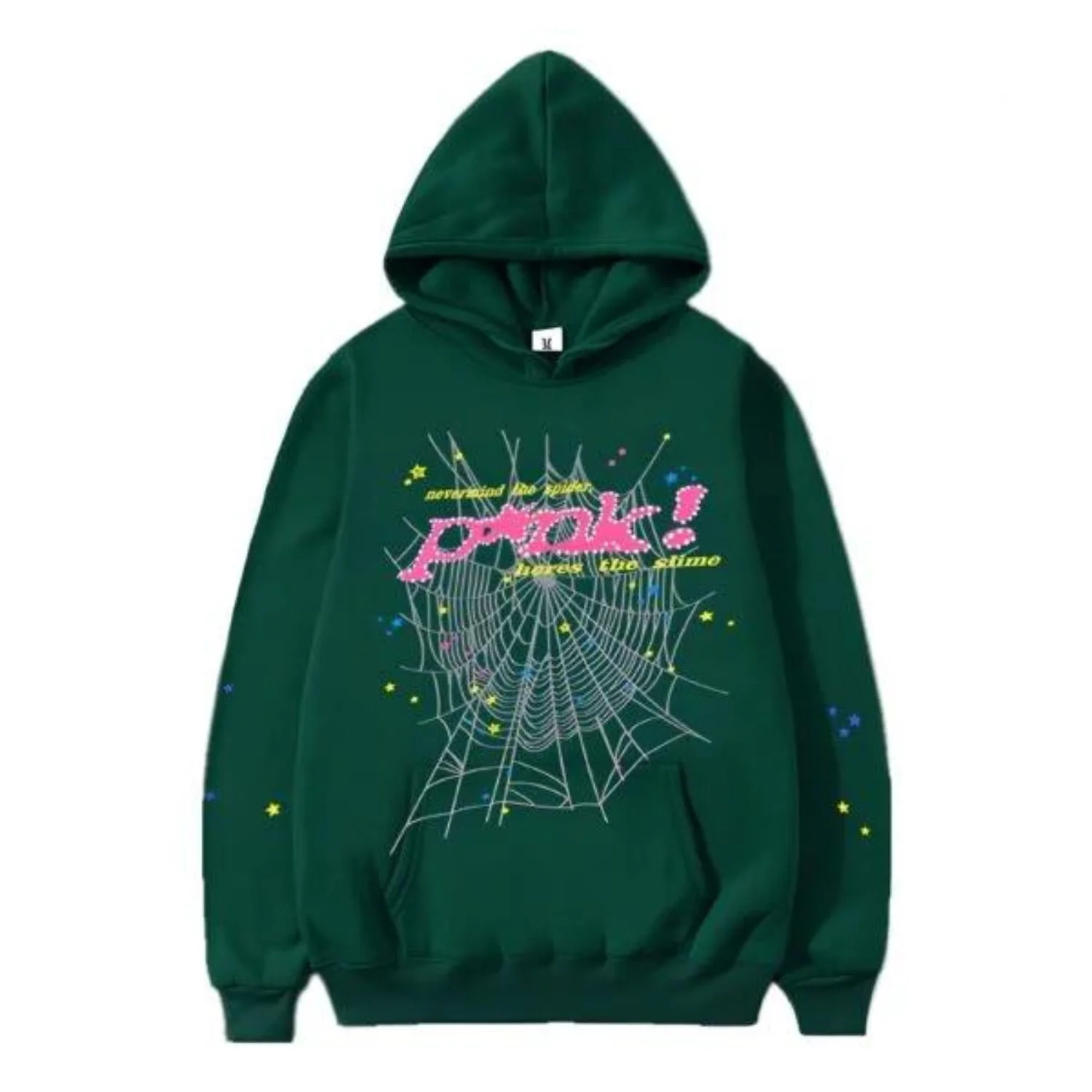 Sp5der PNK Hoodie Green