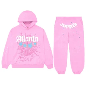 Sp5der Tracksuit Atlanta Pink