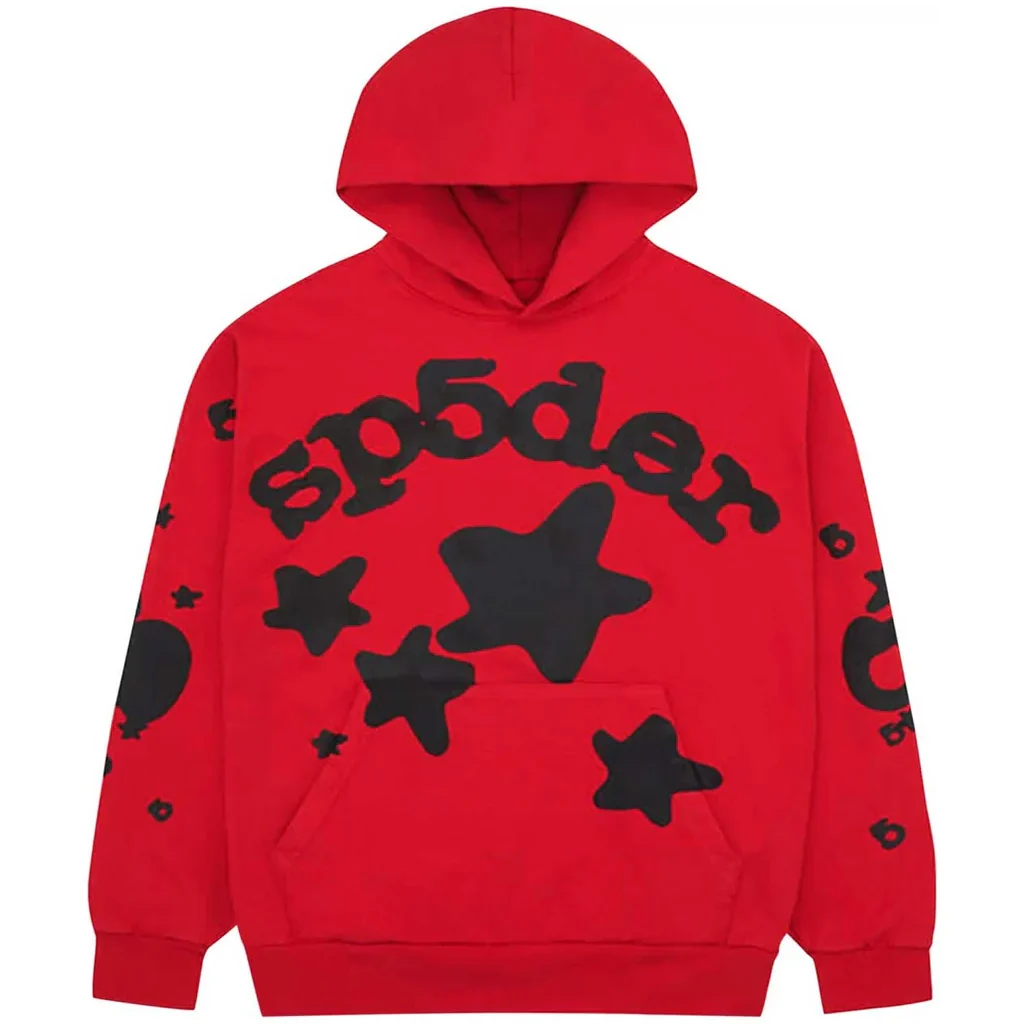 Sp5der Beluga Hoodie Red