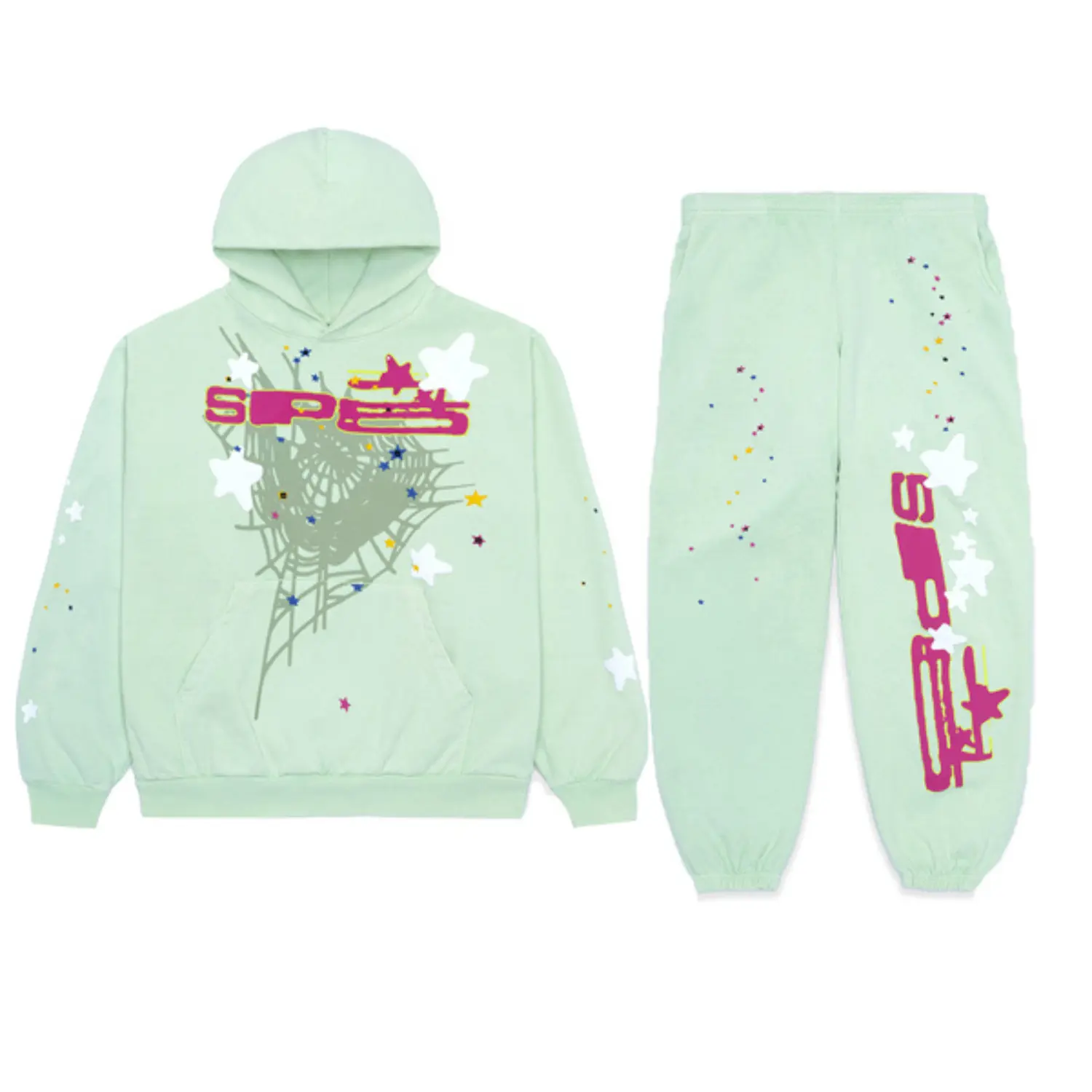 Sp5der Sweatsuit SP5 Mint