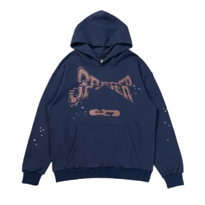 Sp5der Motocross Hoodie Navy