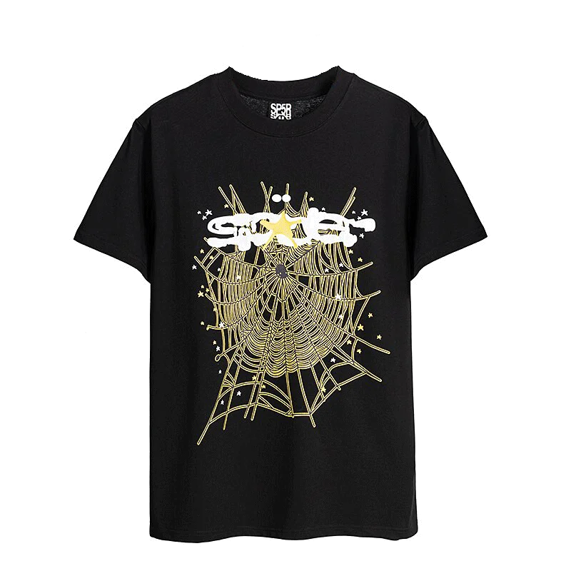 Sp5der T-Shirt SP5 Black