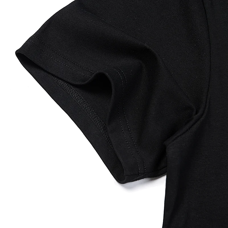 Sp5der T-Shirt Web Black sleeve
