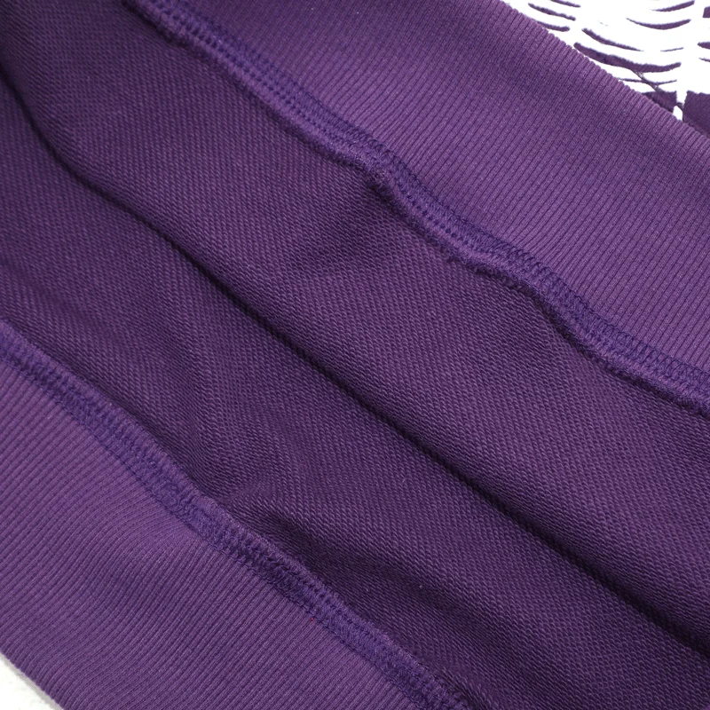 Sp5der Hoodie Web Purple inside